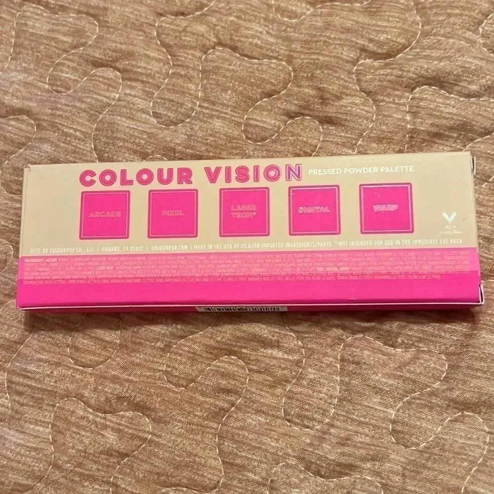 Colourpop Colour vision neon eyeshadow new makeup